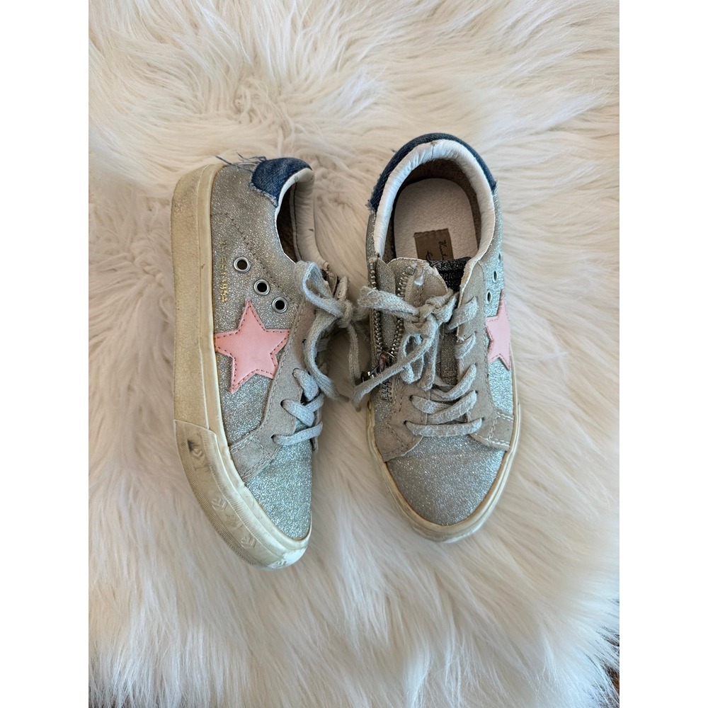 Vintage Havana girls size 12 star sparkle shoes GUC